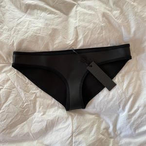 NWT TRIANGL Faux Leather Bikini Bottoms